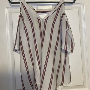 Cute flowy striped shirt